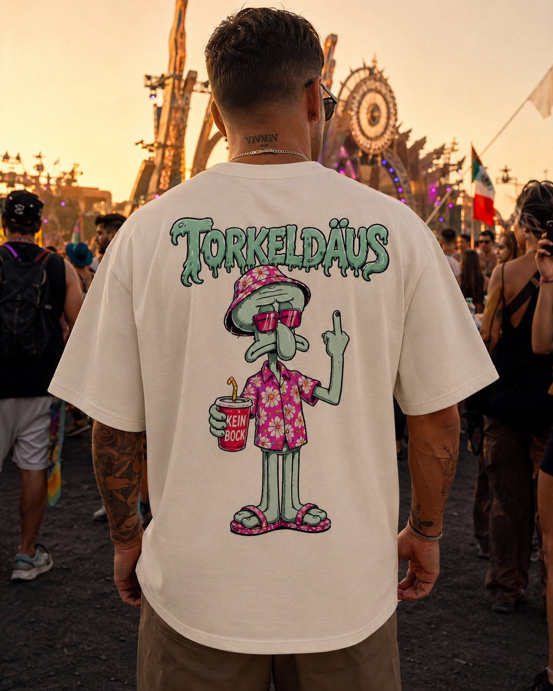 Torkeldäus (Backprint) Oversized Shirt