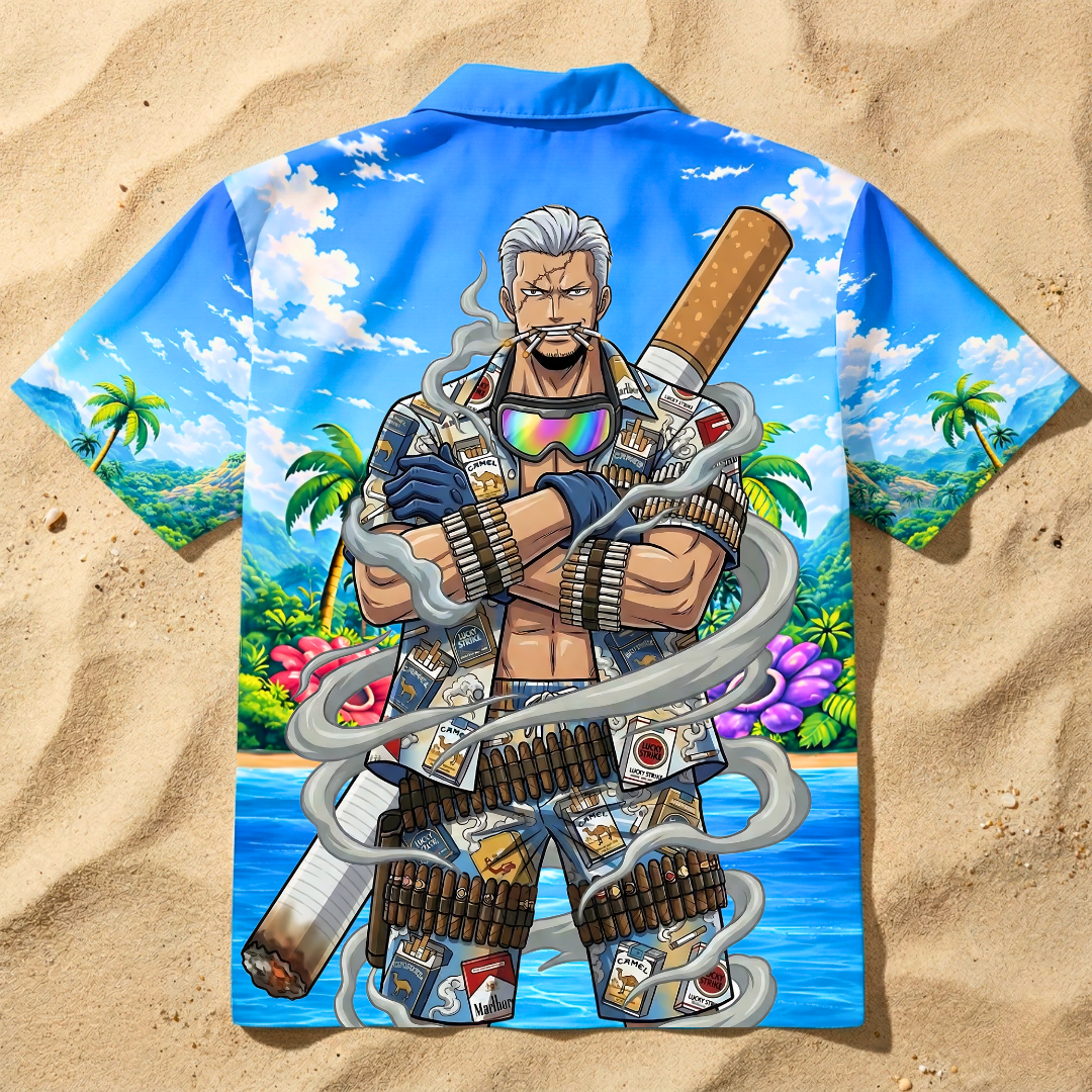 Kettensmoker- Hawaiihemd
