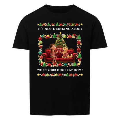 You and your Dog drinking