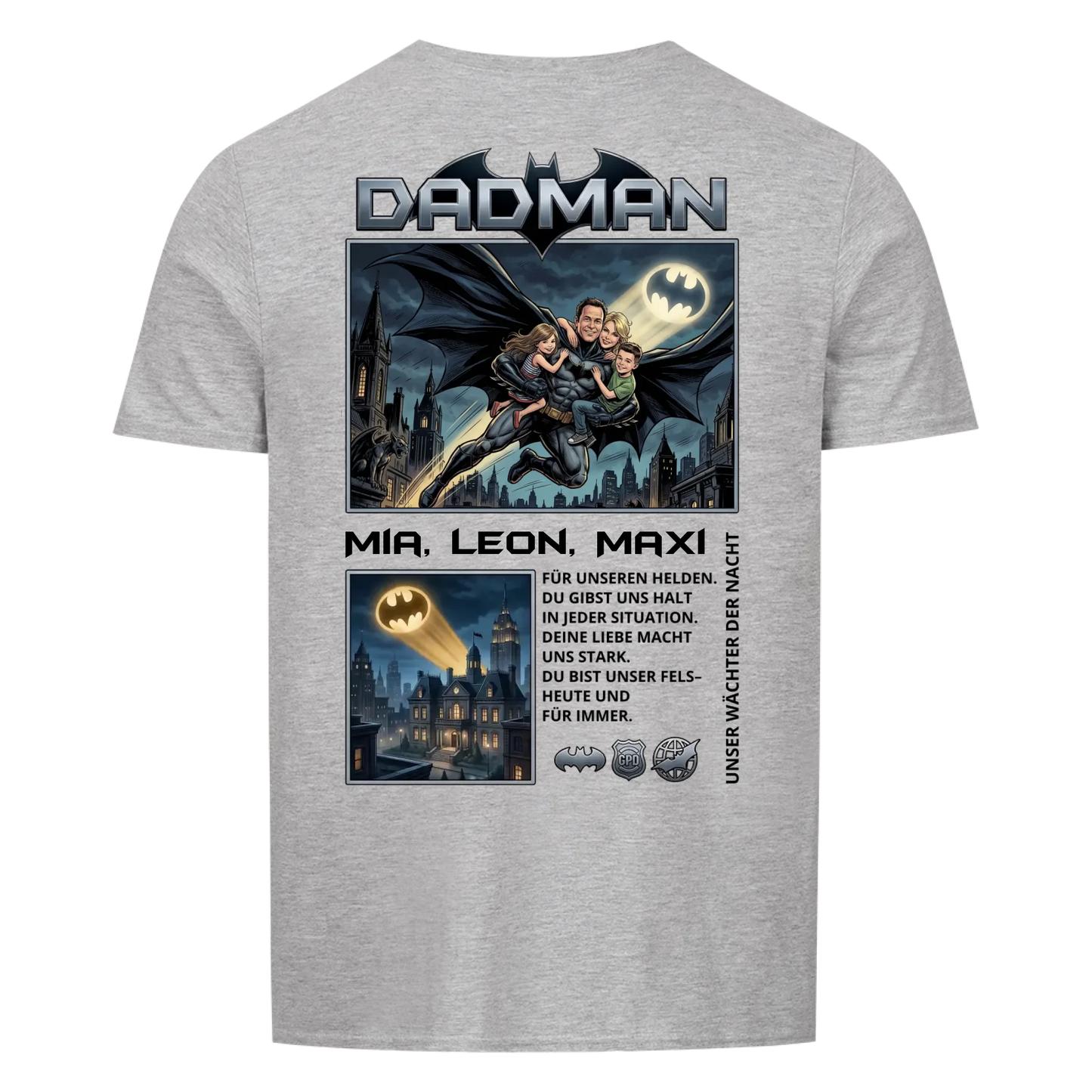 Dadman- Backprint personalisiert