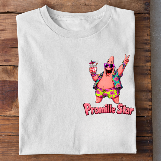 Promille Star Holz-Mockup