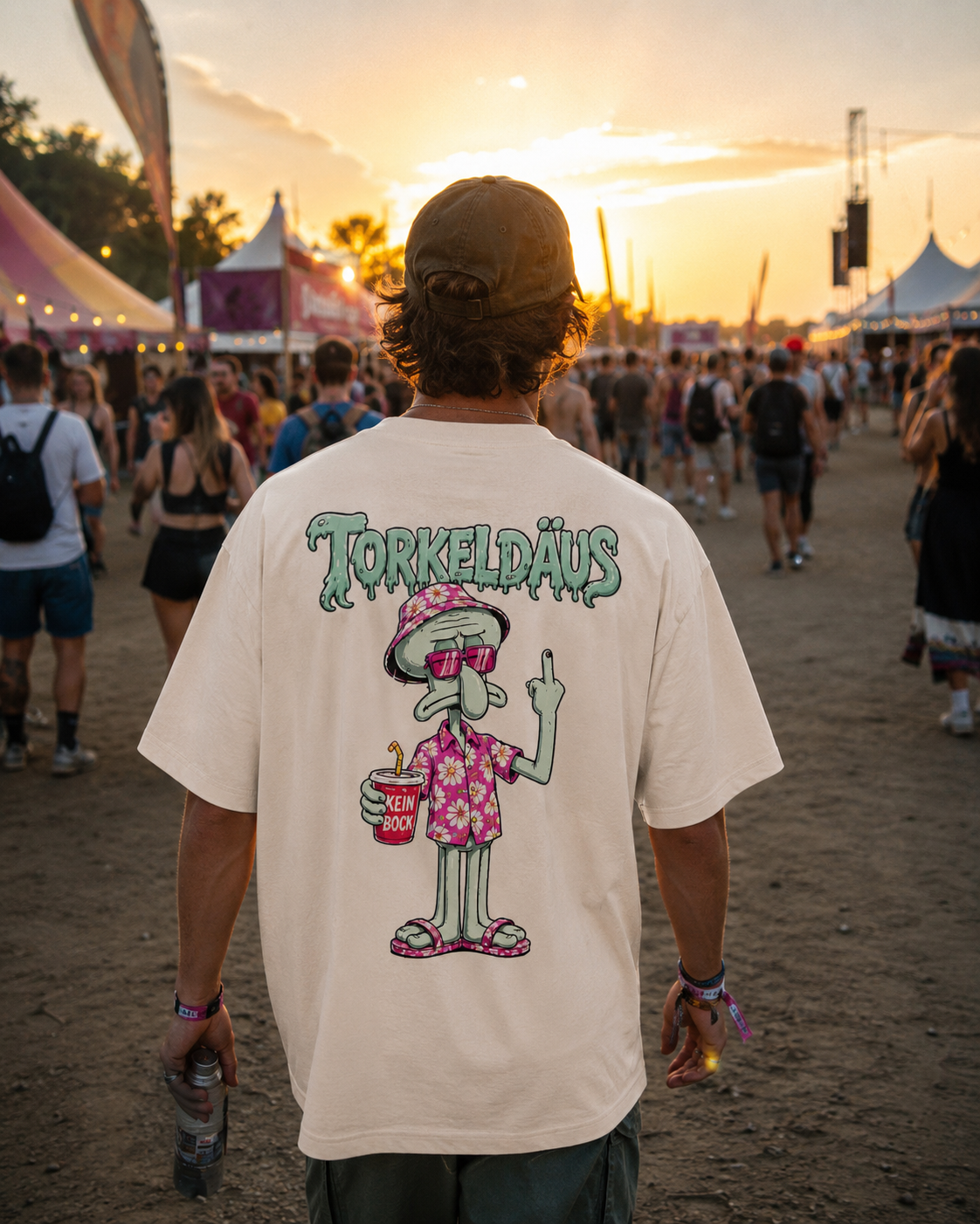 Torkeldäus 2 (Backprint) Oversized Shirt
