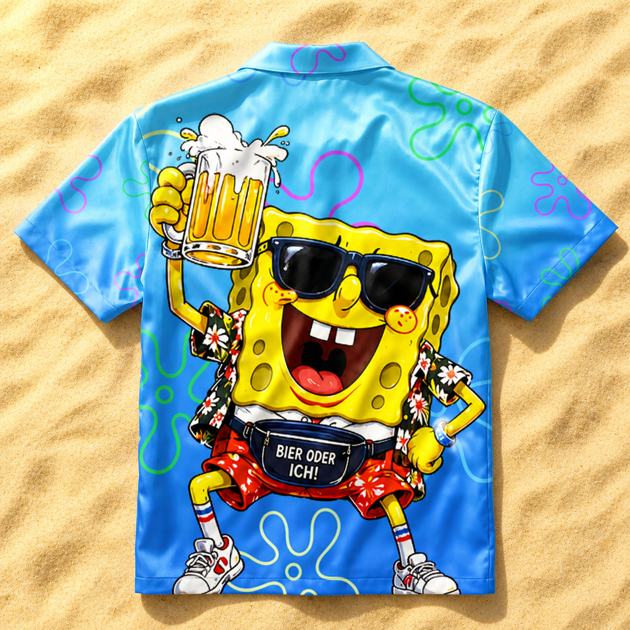 Spongebier- Hawaiihemd