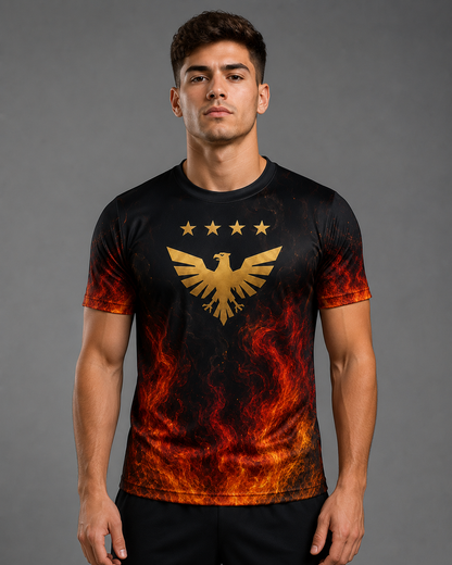 Deutschland Flammen Trikot