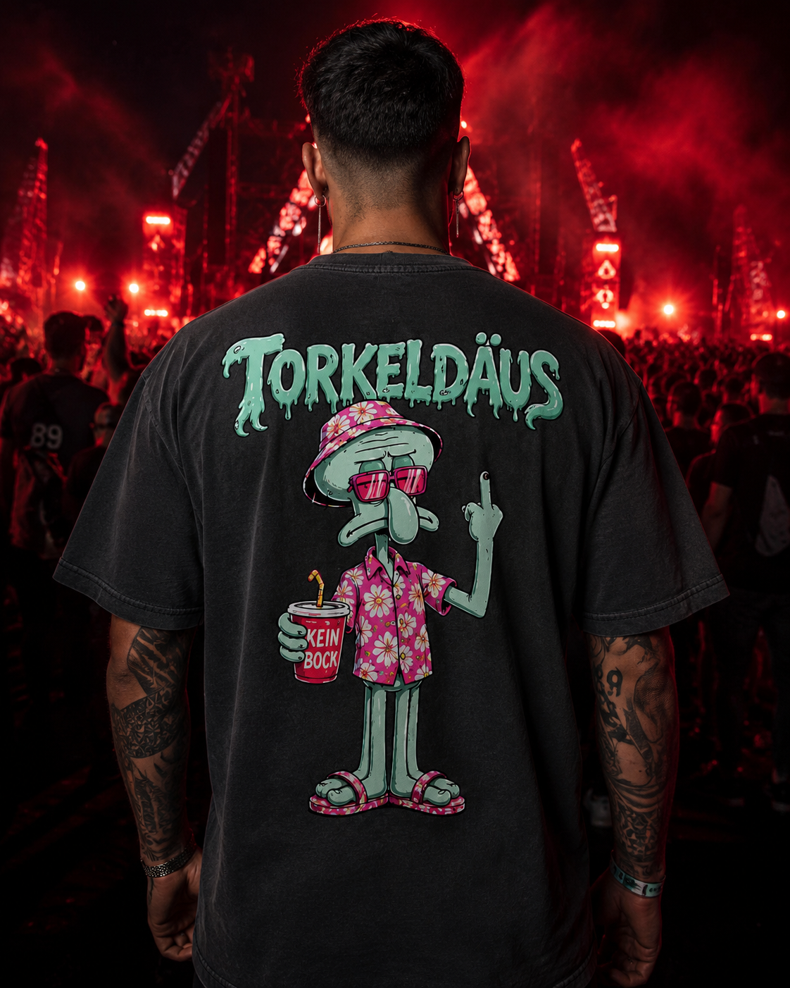 Torkeldäus (Backprint) Oversized Shirt