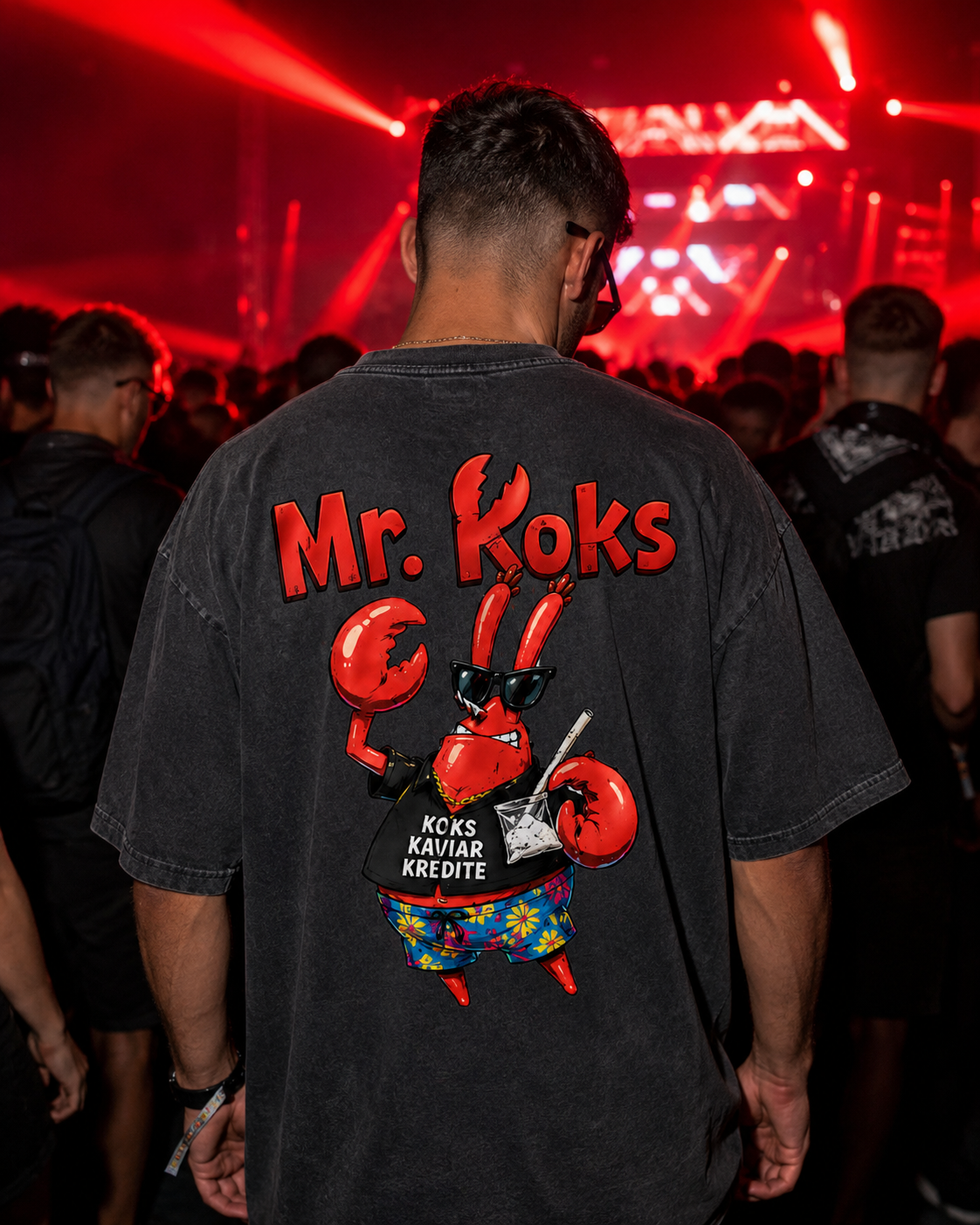 Mr Koks (Backprint) Oversized Shirt