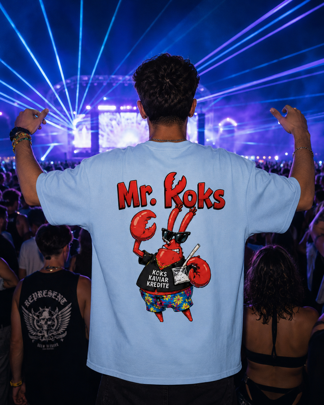 Mr Koks (Backprint) Oversized Shirt