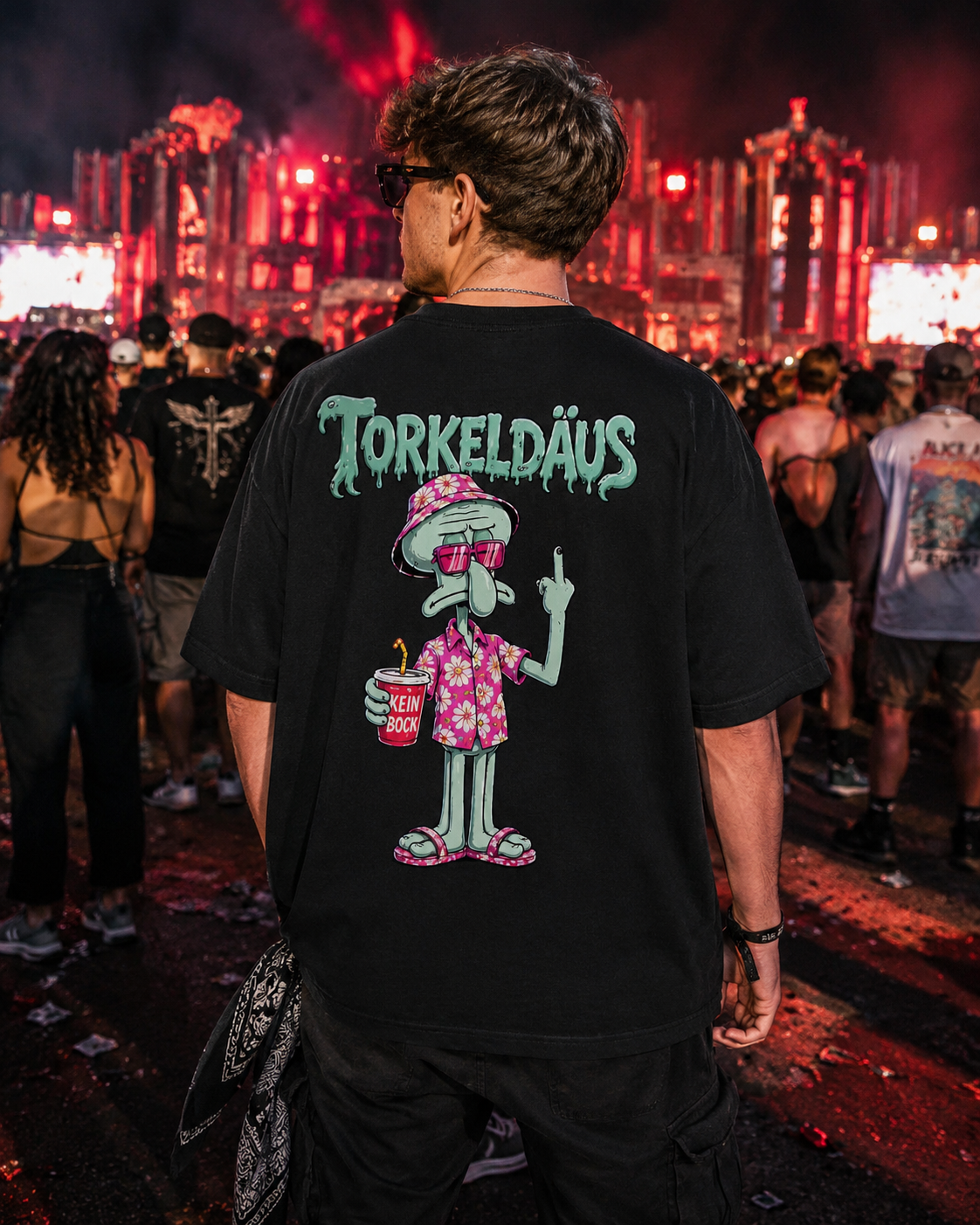 Torkeldäus (Backprint) Oversized Shirt