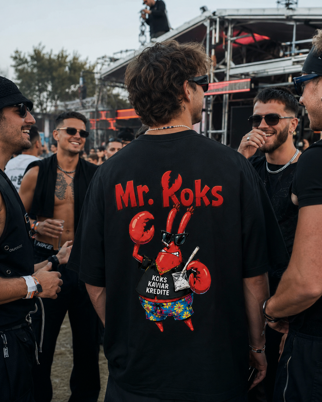 Mr Koks (Backprint) Oversized Shirt