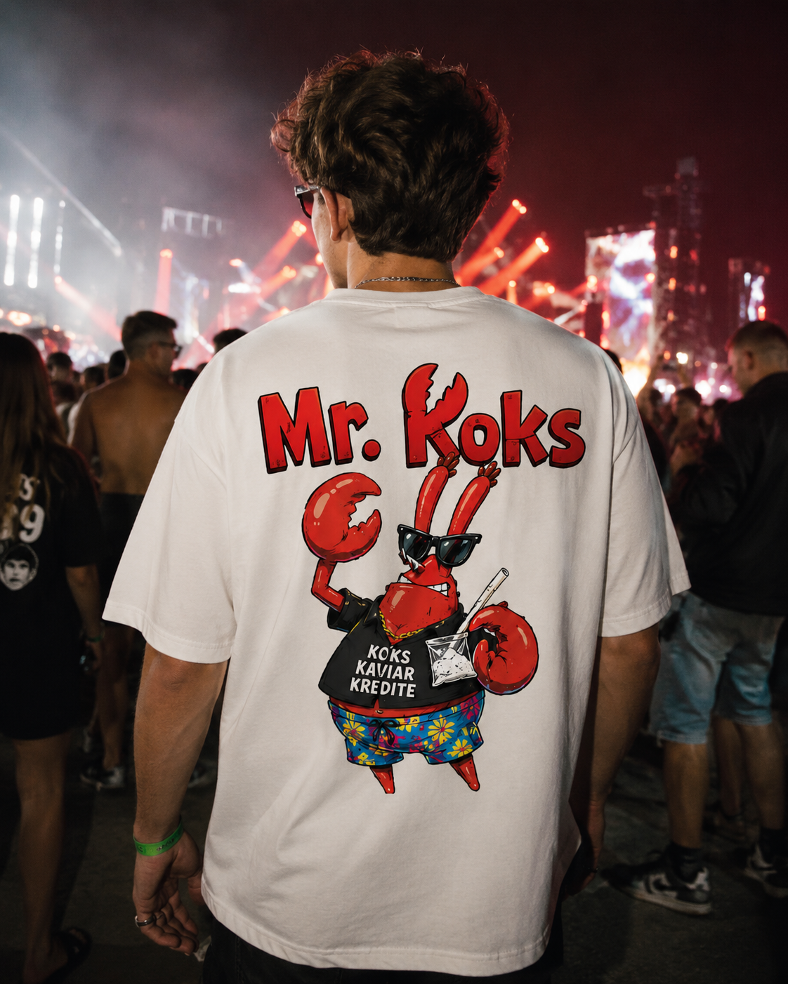 Mr Koks (Backprint) Oversized Shirt