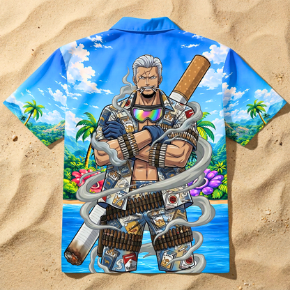 Kettensmoker- Hawaiihemd