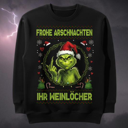 Frohe Arschnachten- Ugly Sweater