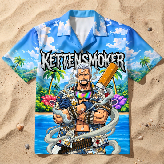 Kettensmoker- Hawaiihemd