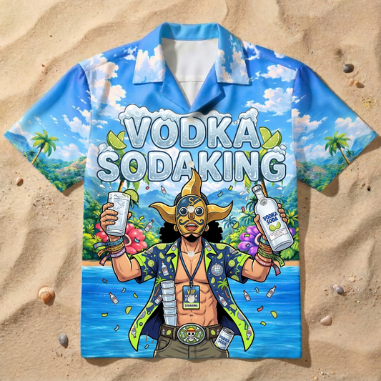 Vodka Sodaking- Hawaiihemd
