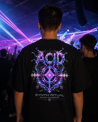 Acid Synth Ritual Backprint Lifestyle - Rave