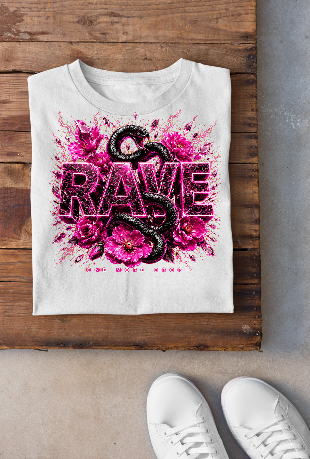 Snake Rave (Backprint)