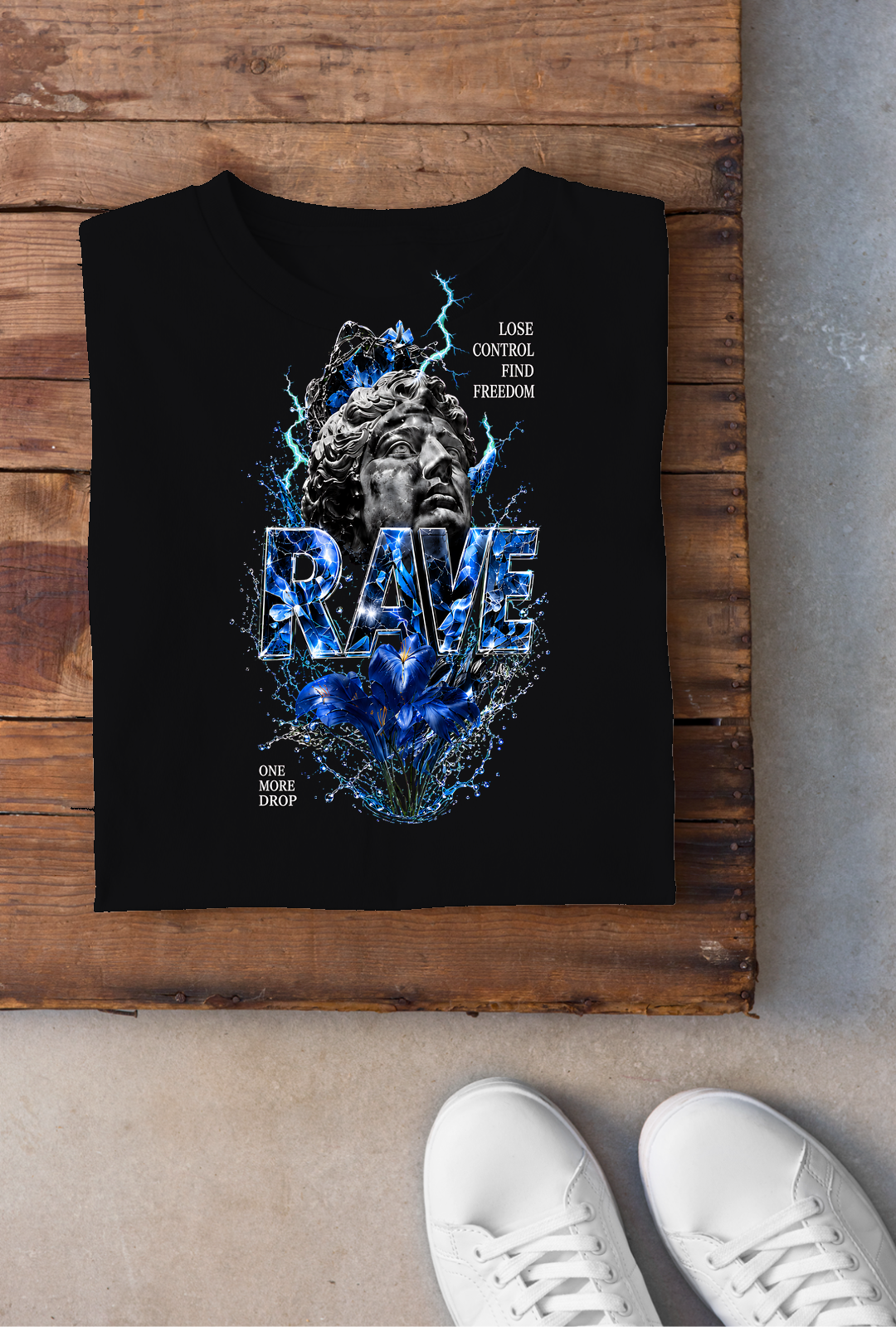 Statue Rave (Backprint)