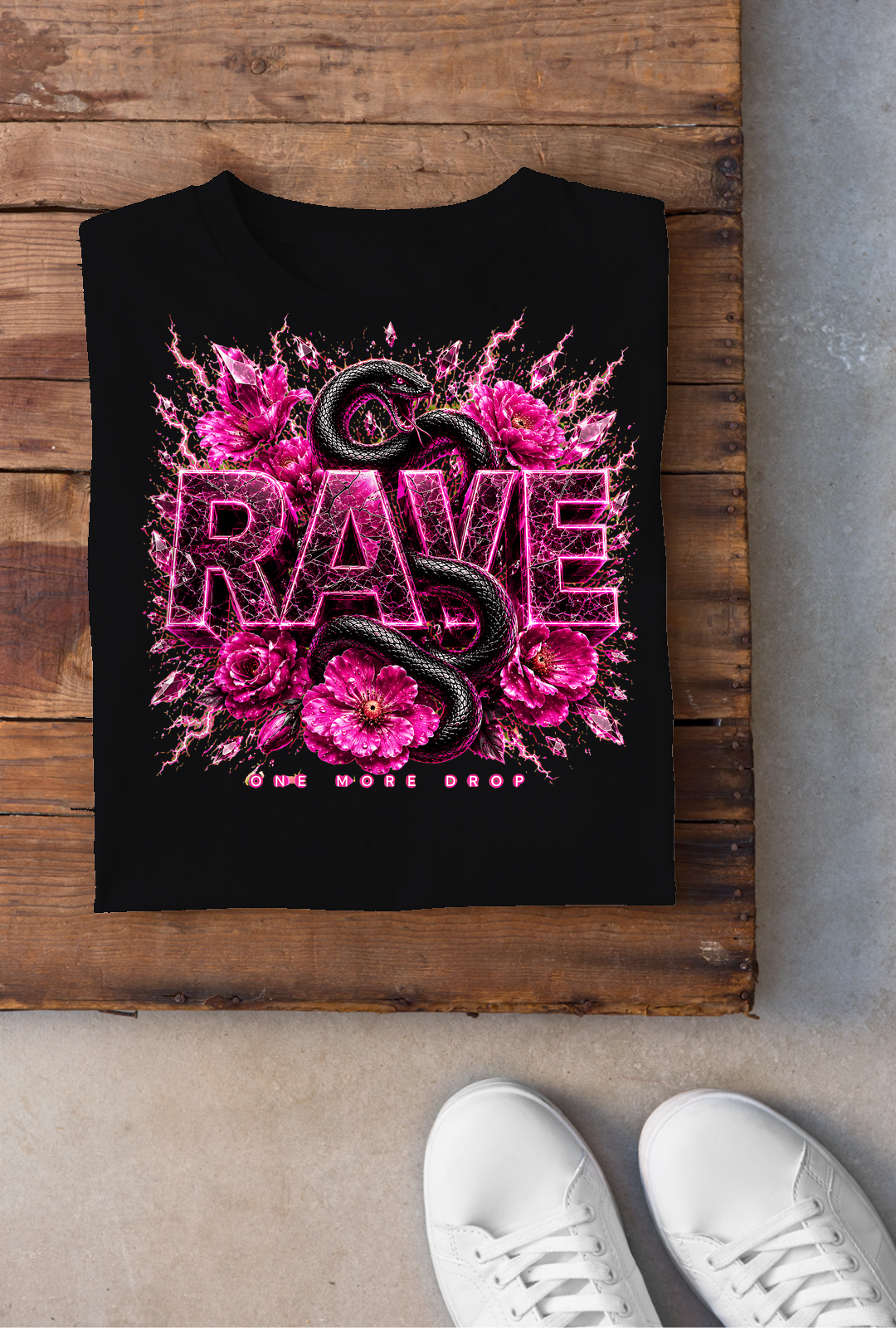 Snake Rave (Backprint)