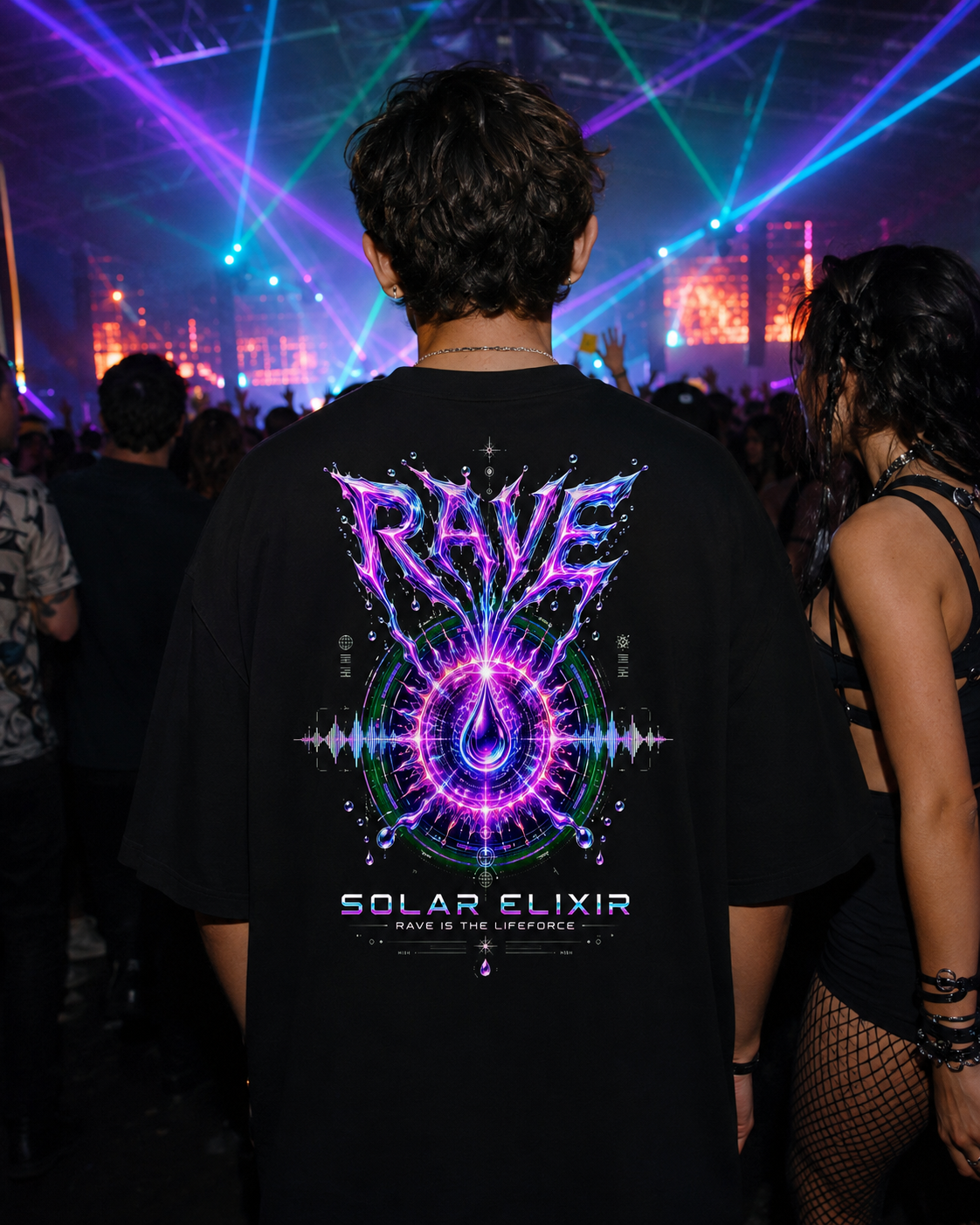 Solar Elixir Backprint Lifestyle - Rave