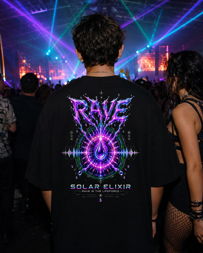 Solar Elixir Backprint Lifestyle - Rave