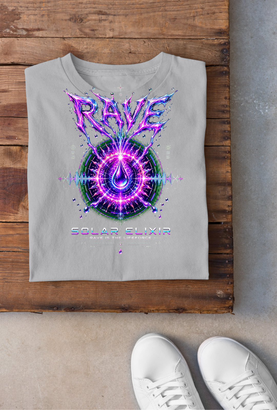 Solar Elixir Backprint - Sportgrey