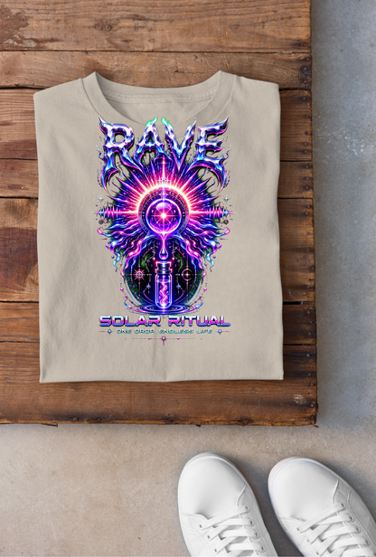Solar Ritual Backprint - Sand
